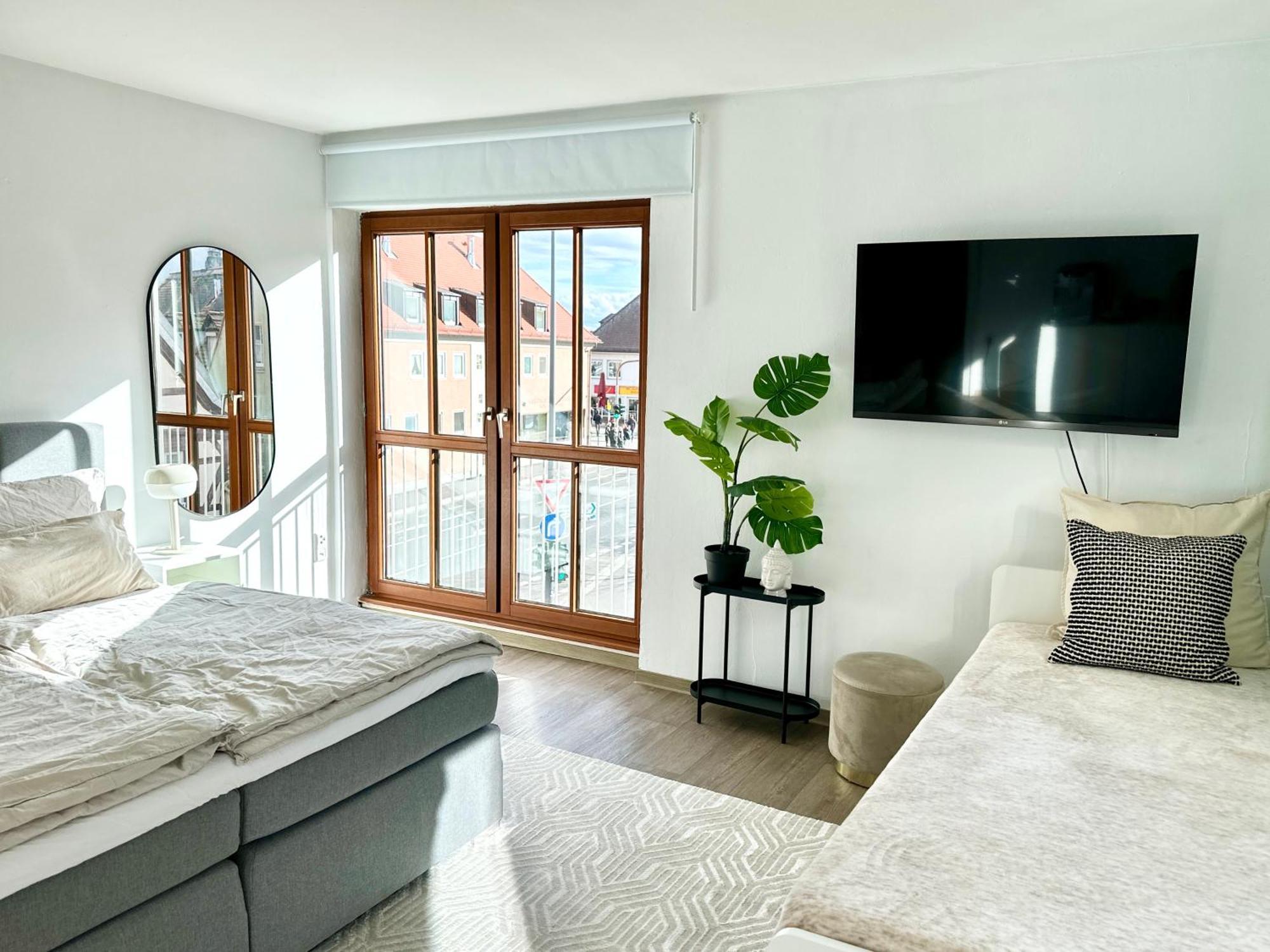 Wohnung Alte Mainbruecke - Gratis Kaffee - Netflix - Balkon ヴュルツブルク エクステリア 写真